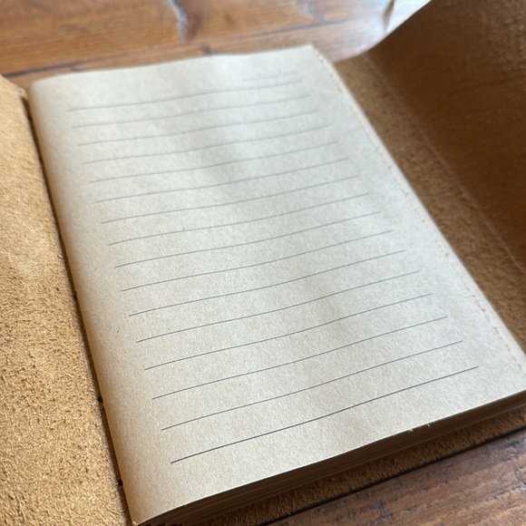 Vintage Leather Journal - Picture 4 of 5